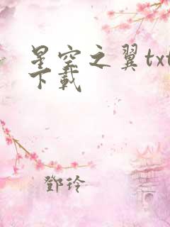 星空之翼txt下载