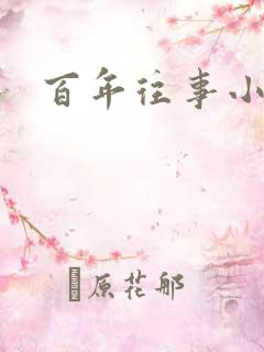 百年往事小说