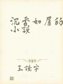 沉香如屑的原著小说