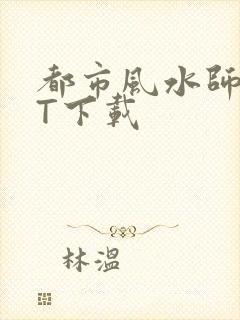 都市风水师TXT下载