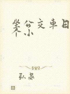 坐公交车日了两个小