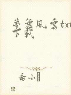 梦舞风云txt下载
