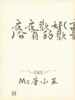 夜夜欢好(高h)公翁的欢爱h