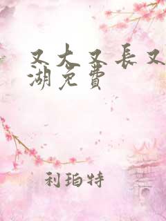 又大又长又租高湖免费