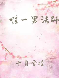 唯一男法师