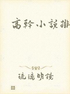 高干小说排行榜