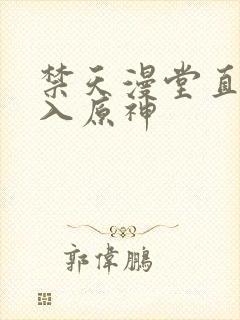 禁天漫堂直接进入原神