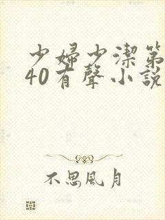 少妇少洁第1一40有声小说