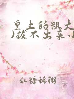 皇上的粗大(h)拔不出来小说