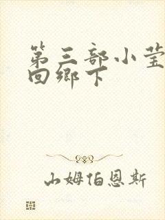 第三部小莹乱翁回乡下