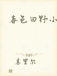 春色田野小说