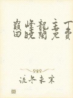 巅峰龙主丁长顺田晓兰免费阅读