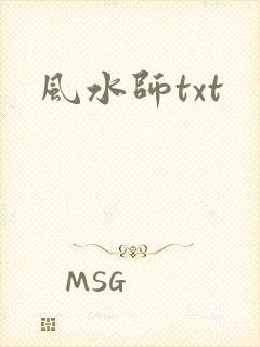 风水师txt