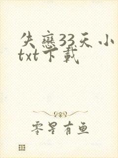 失恋33天小说txt下载