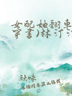 女配她翻车了(穿书)林汀汀