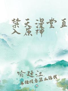 禁天漫堂直接进入原神