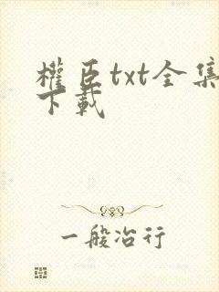 权臣txt全集下载