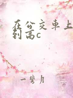 在公交车上被弄到高c