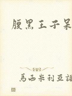 腹黑王子呆呆女