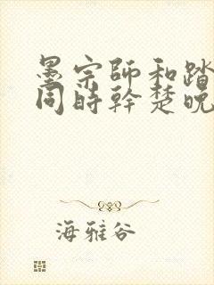 墨宗师和踏仙君同时干楚晚宁