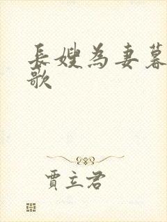 长嫂为妻暮色酒歌