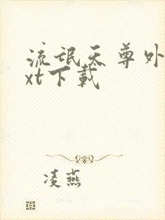 流氓天尊外传txt下载