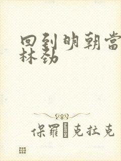 回到明朝当王爷林劲