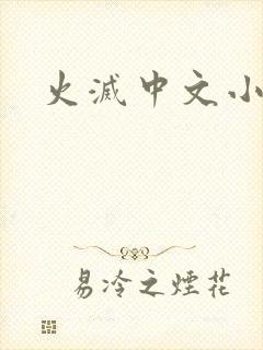 火灭中文小说