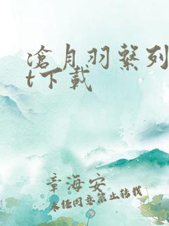 沧月羽系列txt下载