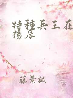 特种兵王在都市杨辰