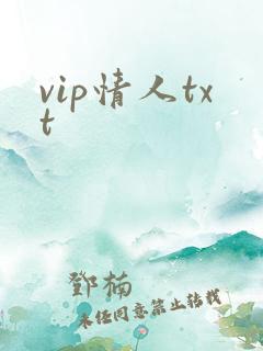 vip情人txt