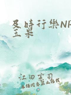 及时行乐NPH玉米