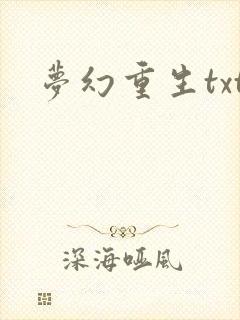 梦幻重生txt