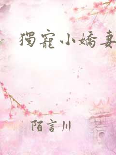 独宠小娇妻