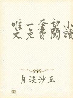 唯一奢望小说全文免费阅读