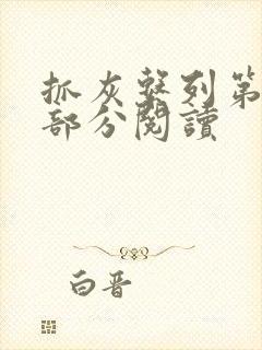 抓灰系列第33部分阅读