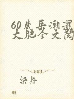 60岁岳潮湿的大肥全文阅读