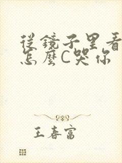 从镜子里看我是怎么C哭你