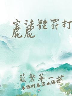 家法体罚打丫鬟屁屁