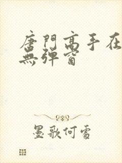 唐门高手在异世无弹窗