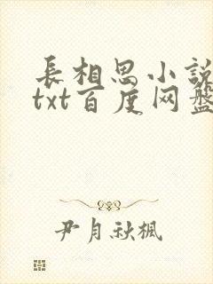 长相思小说桐华txt百度网盘