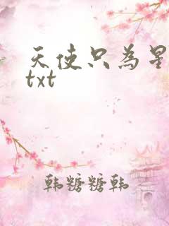 天使只为星夜哭txt