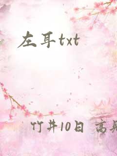 左耳txt