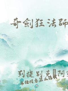 奇剑狂法师下载