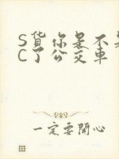 S货你是不是欠C了公交车