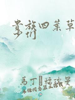 贵族四叶草的恶少们