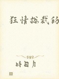 狂情总裁的囚妻