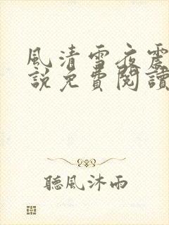 风清雪夜震风小说免费阅读