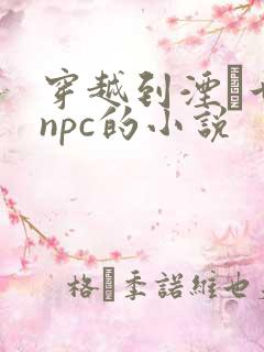 穿越到湮婸世界npc的小说