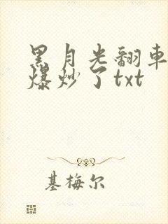 黑月光翻车后被爆炒了txt